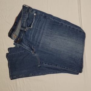 Lucky size 12 mid rise straight leg